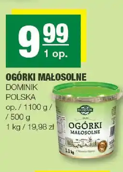 EuroSPAR Dominik Ogórki małosolne oferta