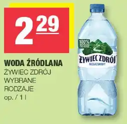 EuroSPAR Żywiec Zdrój Woda źródlana oferta