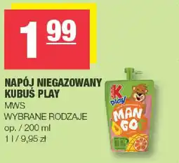EuroSPAR Kubuś Napój niegazowany Play oferta