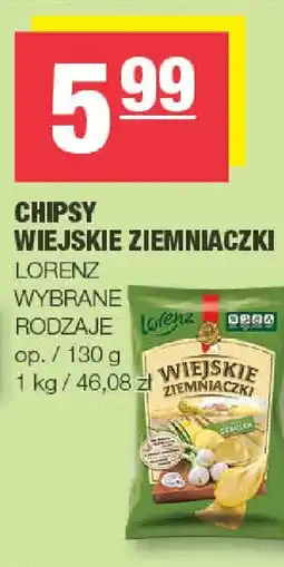 EuroSPAR Lorenz Chipsy Wiejskie Ziemniaczki oferta