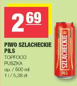 EuroSPAR Szlacheckie Piwo Pils oferta