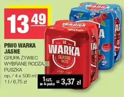 EuroSPAR Warka Piwo Jasne oferta