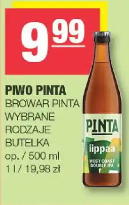 EuroSPAR Browar Pinta Piwo oferta