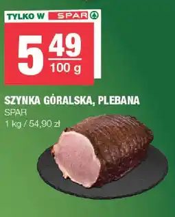 EuroSPAR Spar Szynka góralska, plebana oferta