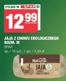 EuroSPAR Spar Jaja z chowu ekologicznego rozm. M oferta