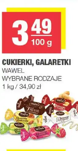 EuroSPAR Wawel Cukierki, galaretki oferta
