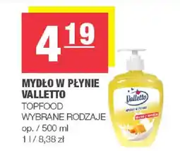 EuroSPAR Valletto Mydło w płynie oferta
