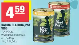 EuroSPAR Vigo Karma dla kota, psa oferta