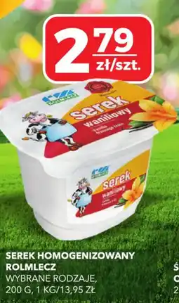 Top Market Rolmlecz Serek homogenizowany waniliowy oferta