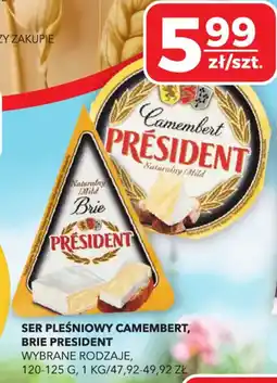 Top Market President Ser pleśniowy Camembert, Brie oferta