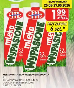 Top Market Mleko uht 3,2% wypasione mlekovita oferta