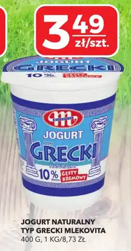 Top Market Jogurt naturalny typ grecki mlekovita oferta