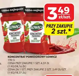 Top Market Łowicz Koncentrat Pomidorowy oferta