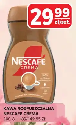 Top Market Nescafe Kawa Rozpuszczalna Crema oferta