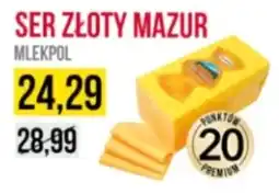 Delikatesy Ribena Mlekpol Ser Złoty Mazur oferta