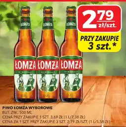 Top Market Łomża Piwo Wyborowe oferta
