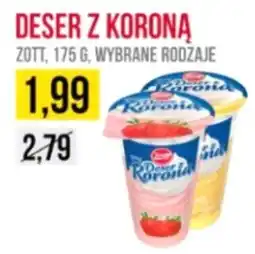 Delikatesy Ribena Zott Deser z koroną oferta