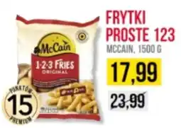 Delikatesy Ribena McCain Frytki proste 123 oferta
