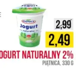 Delikatesy Ribena Piątnica Jogurt naturalny 2% oferta