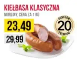 Delikatesy Ribena Morliny Kiełbasa klasyczna oferta