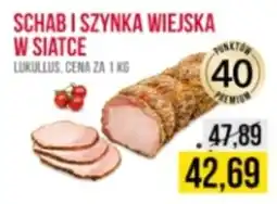Delikatesy Ribena Lukullus Schab i Szynka Wiejska w Siatce oferta