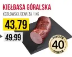 Delikatesy Ribena Kozłowski Kiełbasa Góralska oferta