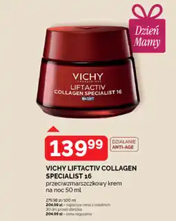 Ziko Dermo VICHY LIFTACTIV COLLAGEN SPECIALIST 16 przeciwzmarszczkowy krem na noc oferta