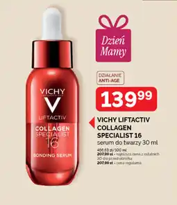 Ziko Dermo COLLAGEN SPECIALIST 16 serum do twarzy 30 mlVICHY LIFTACTIV COLLAGEN serum do twarzy oferta