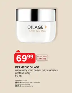 Ziko Dermo DERMEDIC OILAGE naprawczy krem na noc przywracający gęstość skóry oferta