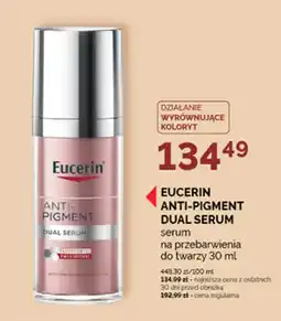 Ziko Dermo EUCERIN ANTI-PIGMENT DUAL SERUM serum na przebarwienia do twarzy oferta