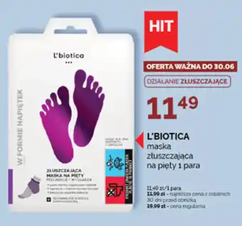 Ziko Dermo L'BIOTICA maska złuszczająca na pięty oferta