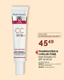 Ziko Dermo PHARMACERIS N CAPILAR-TONE krem tonujący CC SPF 30 oferta