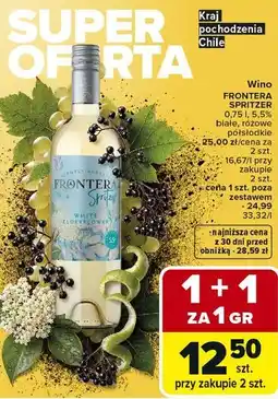 Carrefour Wino FRONTERA SPRITZER oferta