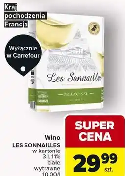 Carrefour Wino LES SONNAILLES oferta