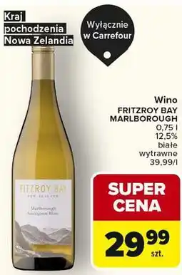 Carrefour Wino FRITZROY BAY MARLBOROUGH oferta