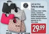 ALDI LIVE IN STYLE Torba na zakupy oferta