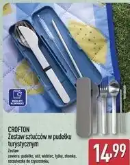 ALDI CROFTON Zestaw sztućców w pudełku turystycznym oferta