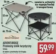 ALDI ADVENTURIDGE Przenośny stolik turystyczny oferta