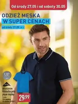 ALDI UP2FASHION Koszulka polo pique męska oferta