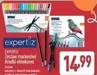 ALDI EXPERTIZ Zestaw markerów/Kredki ołówkowe oferta