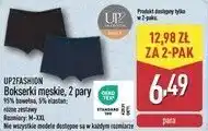 ALDI Bokserki męskie, 2 pary UP2FASHION oferta