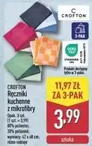 ALDI Ręczniki kuchenne z mikrofibry oferta