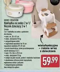 ALDI HOME CREATION Nakładka na sedes 2 w 1/ Nocnik dziecięcy 3 w 1 oferta