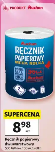 Auchan Ręcznik papierowy dwuwarstwowy Auchan oferta