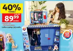 Auchan Lalka szpieg i jej szafa One Two Fun oferta