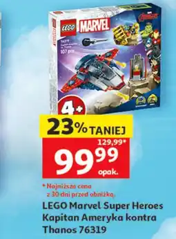 Auchan LEGO Marvel Super Heroes Kapitan Ameryka kontra Thanos 76319 oferta
