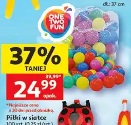 Auchan Piłki w siatce One Two Fun oferta