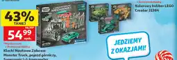 Auchan Klocki Naukowa Zabawa: Monster Truck, pojazd górniczy, Supersonic lub transporter oferta