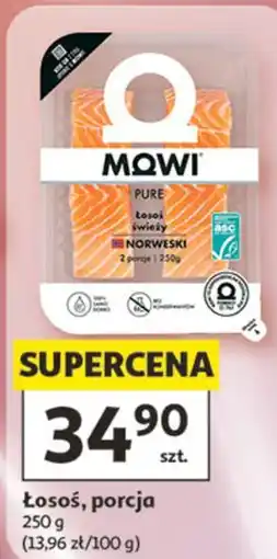 Auchan Łosoś, porcja oferta