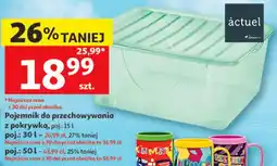 Auchan Pojemnik do przechowywania z pokrywką, poj oferta